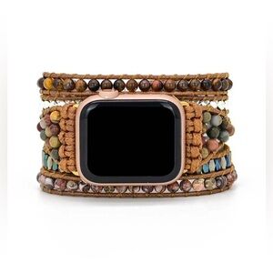 Cape Diablo Tiger's Eye Royal Apple Watch Strap